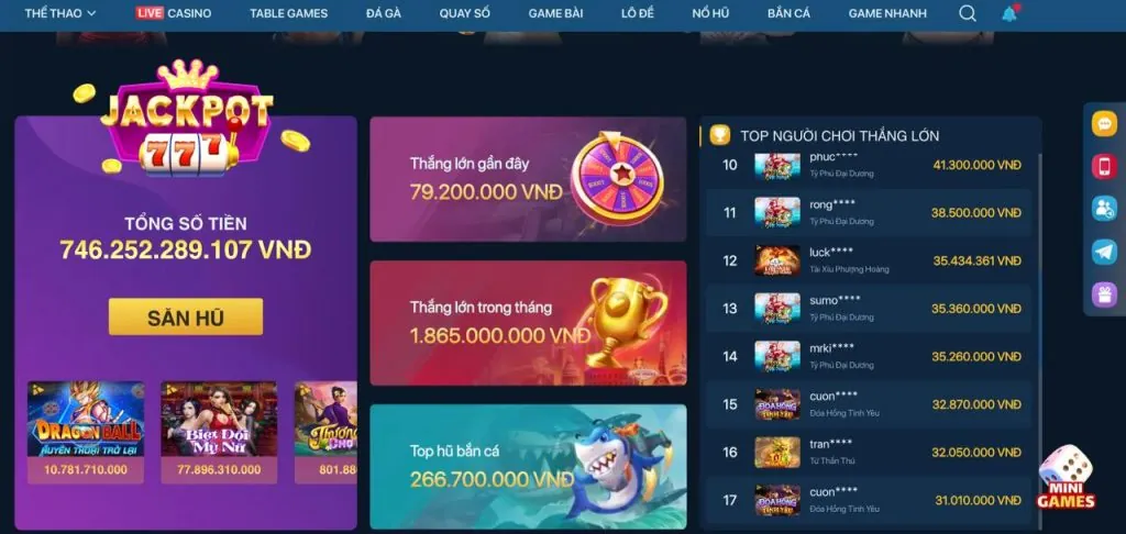 Chương trình hoàn trả không giới hạn tại ffok81